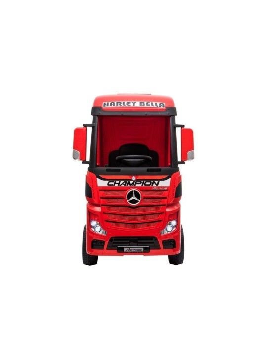 Bērnu Elektroauto Mercedes Actros Sarkans