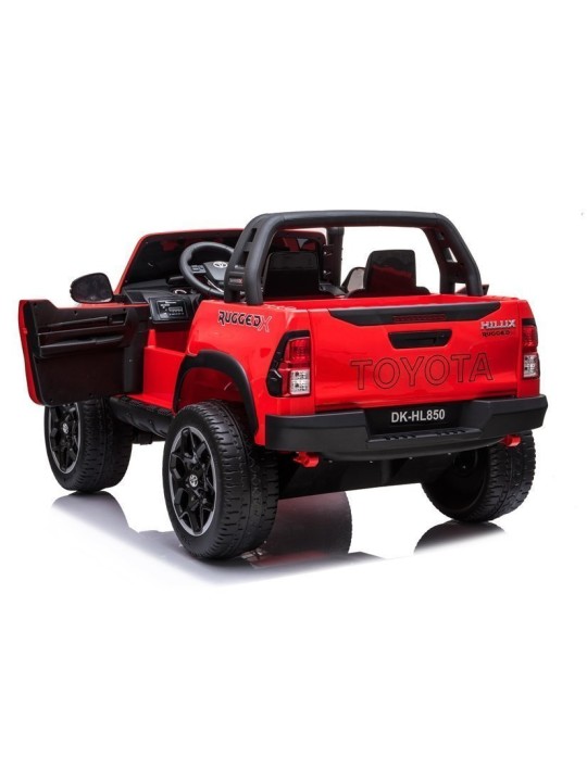 Bērnu Elektroauto rotaļlietu Hilux Sarkans Krāsots