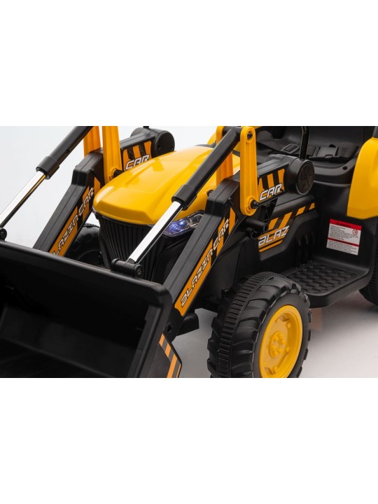 Elektriskais Traktors Bērniem BW-X002A Dzeltens