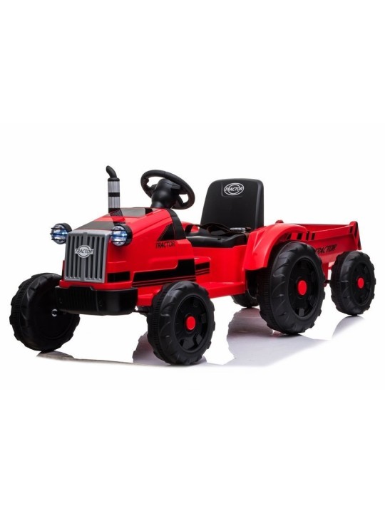Elektriskais jāmamais traktors bērniem CH9959 Sarkans