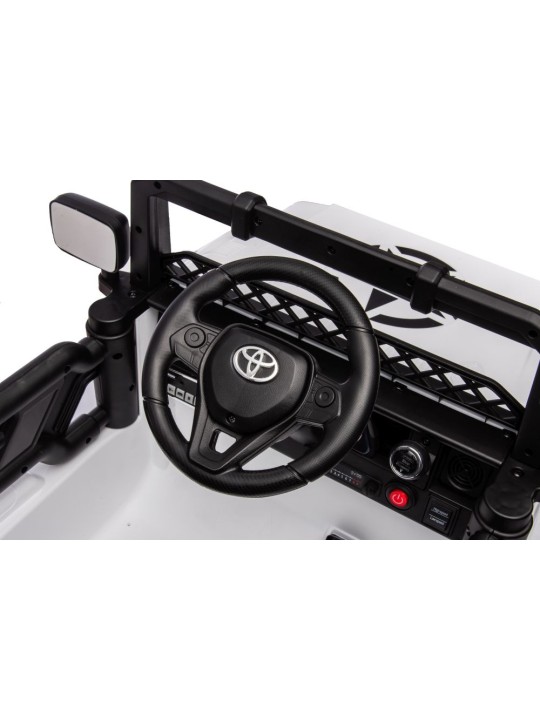 Bērnu Elektroauto rotaļlietu FJ Balts 4x4