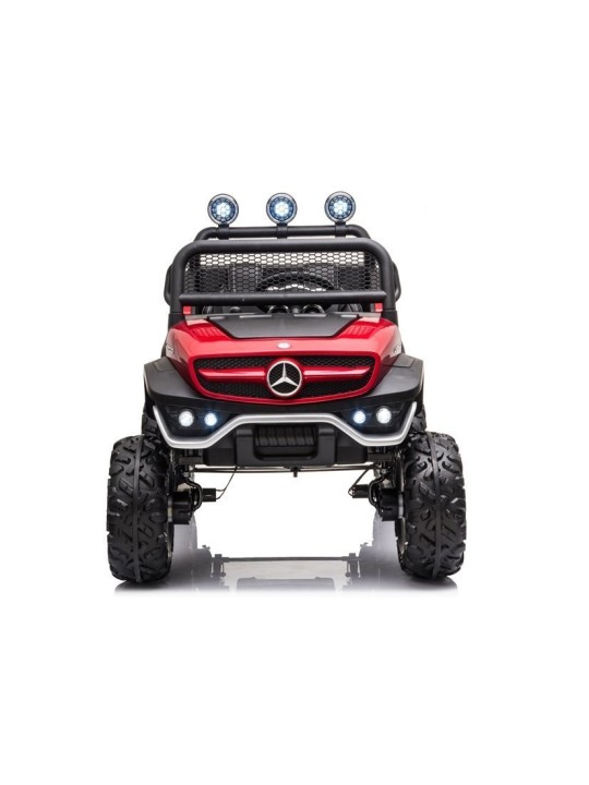 Elektriskais jāmamais Mercedes Unimog S Krāsots Sarkans
