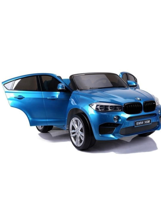 Bērnu Elektroauto NOWE BMW X6M Zils Lakēts