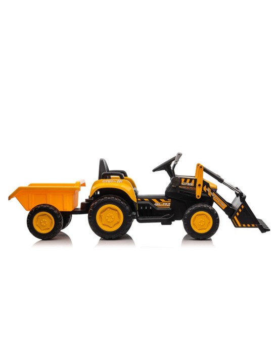 Elektriskais Traktors Bērniem BW-X002A Dzeltens