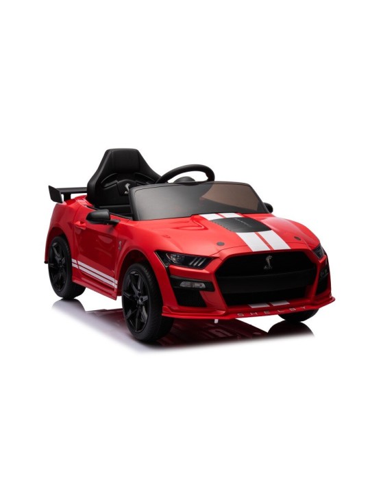 Bērnu Elektroauto Ford Mustang GT500 Shelby Sarkans