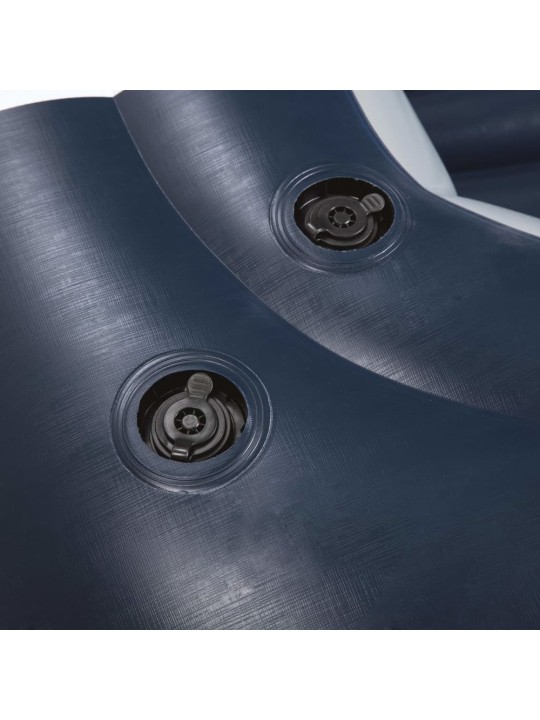 Bestway piepūšamā laiva Hydro-Force, ar airiem un pumpi, zila