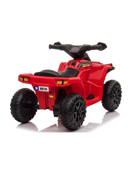 XH116 Elektriskais jāmamais Quad Sarkans