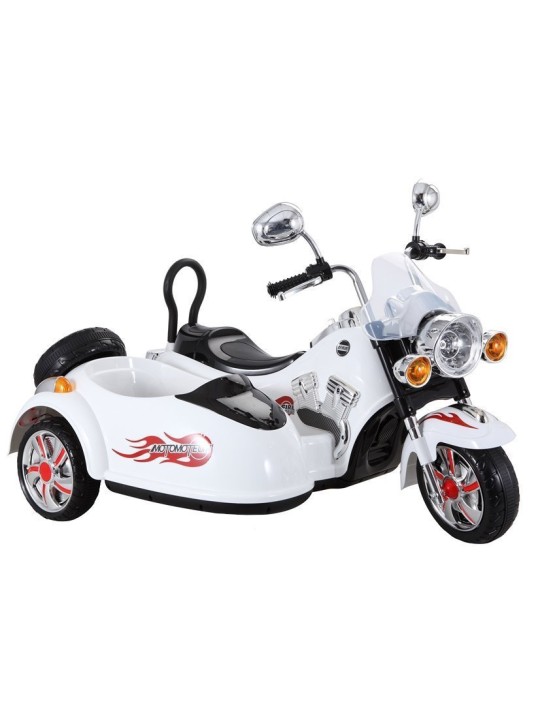 Elektriskais jāmamais motocikls bērniem SX138 Balts