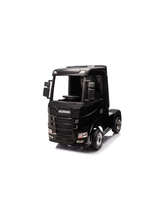 Scania 500R HL698 Elektroauto Bērniem Melns Krāsots 4x4