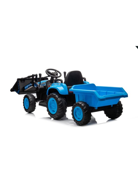Elektriskais Traktors BērnuZ ar kausi BW-X002A Zils