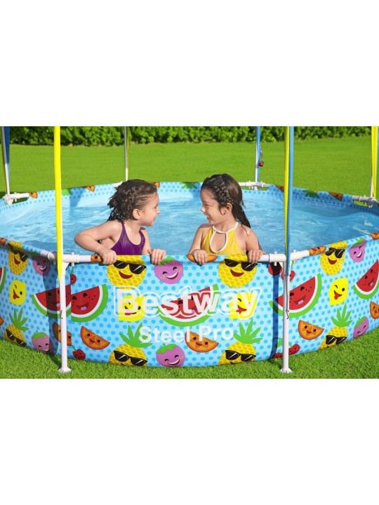 Bestway Steel Pro baseins bērniem UV Careful, 244x51 cm