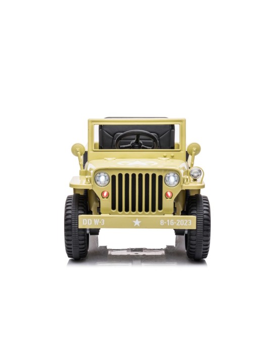 Bērnu Elektroauto JH-103 Khaki 4x4