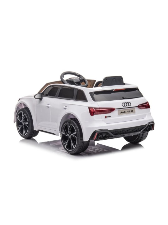 Bērnu Elektroauto Audi RS6 BRD-2118 Balts