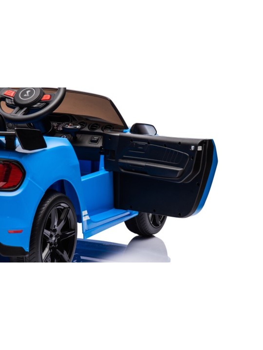 Bērnu Elektroauto Ford Mustang GT500 Shelby Zils