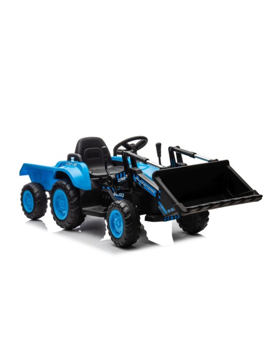Elektriskais Traktors BērnuZ ar kausi BW-X002A Zils
