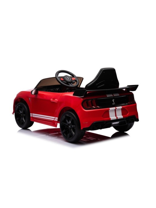 Bērnu Elektroauto Ford Mustang GT500 Shelby Sarkans