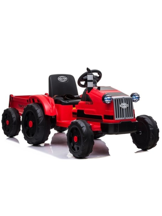 Elektriskais jāmamais traktors bērniem CH9959 Sarkans