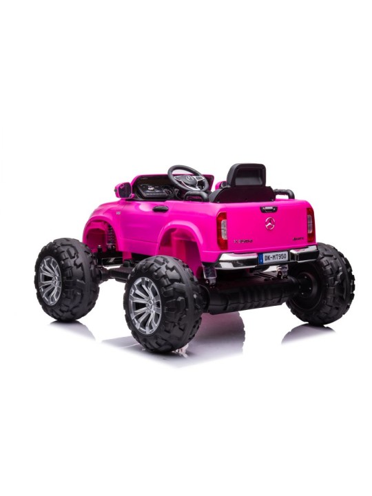 Elektriskais jāmamais Mercedes DK-MT950 Barbie Rozā