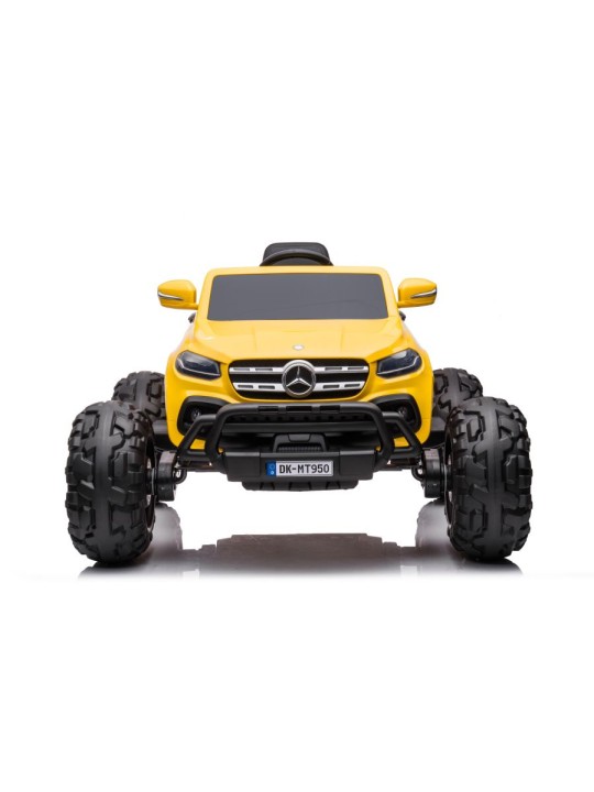 Bērnu Elektroauto DK-MT950 Dzeltens Lakēts