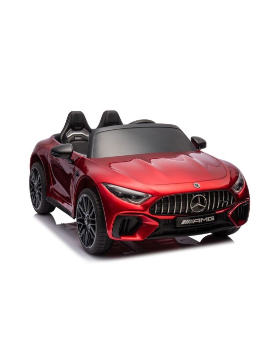 Mercedes AMG SL63 Elektroauto Bērniem, Sarkans Krāsots