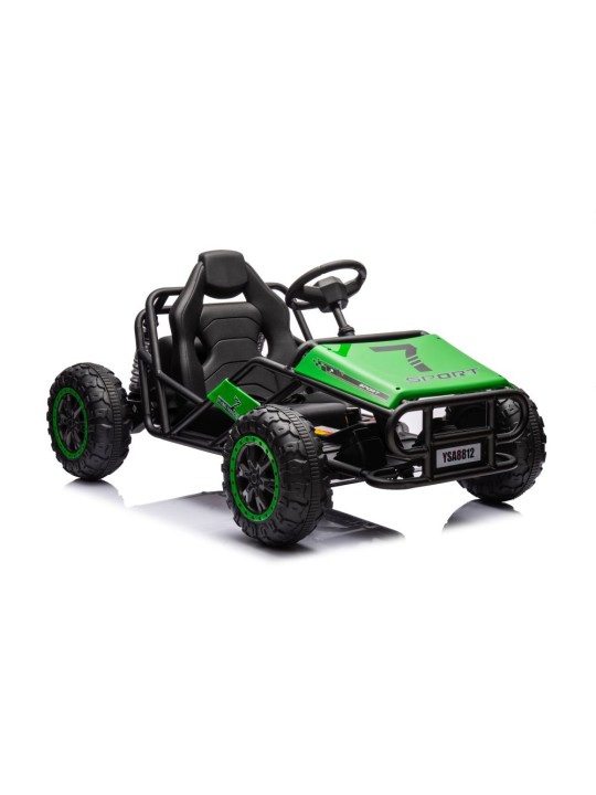 Elektriskais Buggy Bērniem A8812 Zaļš 24V