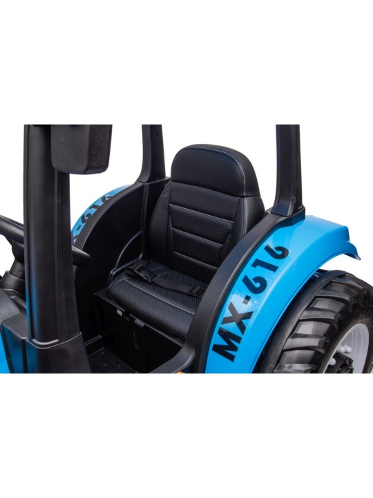 Elektriskais traktors A011 24V Zils