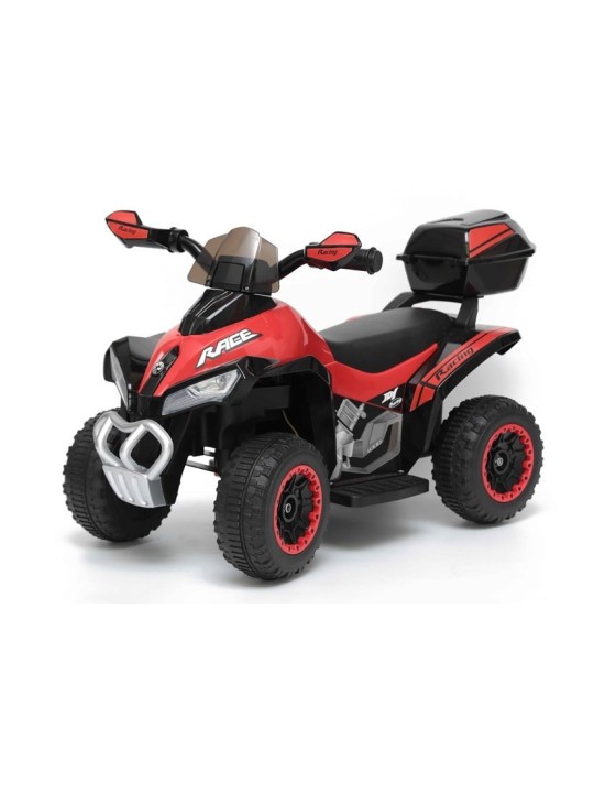 YSA021A Elektriskais jāmamais Quad Sarkans