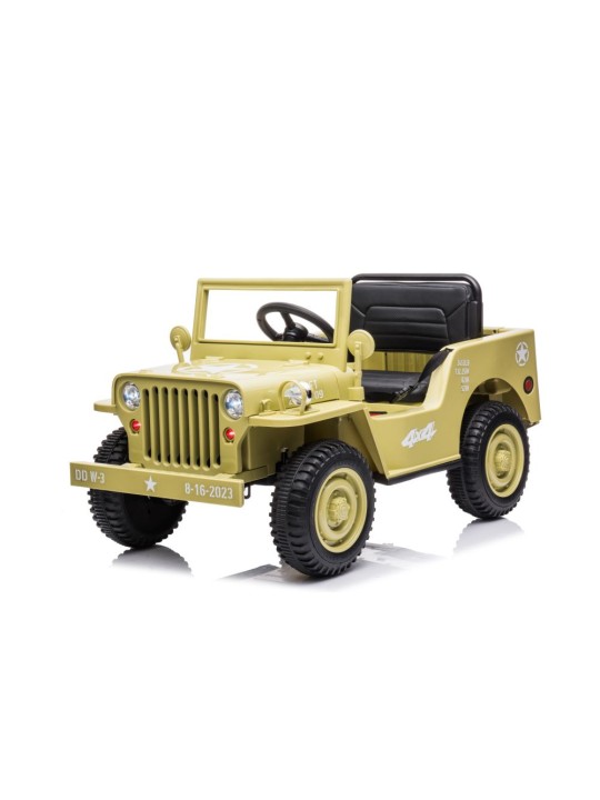 Bērnu Elektroauto JH-103 Khaki 4x4
