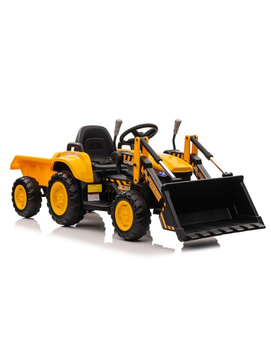 Elektriskais Traktors Bērniem BW-X002A Dzeltens