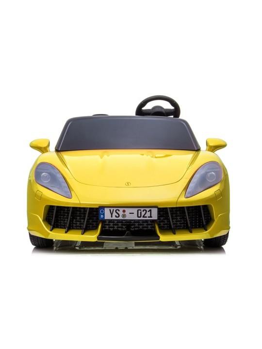 YSA021A Bērnu Elektroauto Dzeltens Krāsots