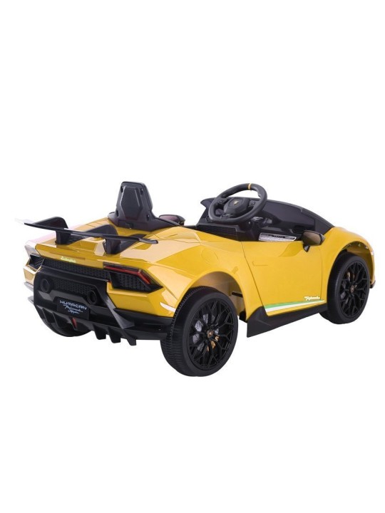 Bērnu Elektroauto Lamborghini Huracan Dzeltens
