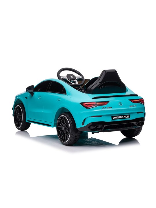 Bērnu Elektroauto Mercedes CLA 45s AMG Tirkīza 4x4