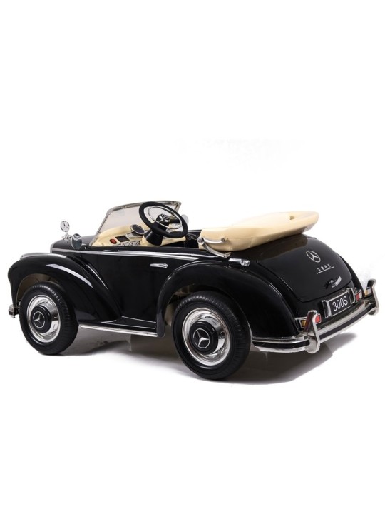 LS-618 Mercedes 300S Melns Bērnu Elektroauto