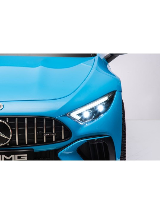 Mercedes AMG SL63 Elektroauto Bērniem, Zils Krāsots