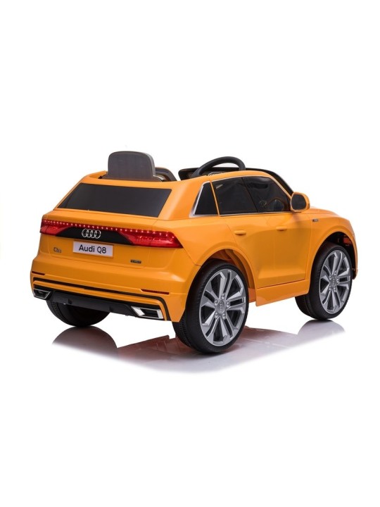 Bērnu Elektroauto Audi Q8 JJ2066 Dzeltens Lakēts