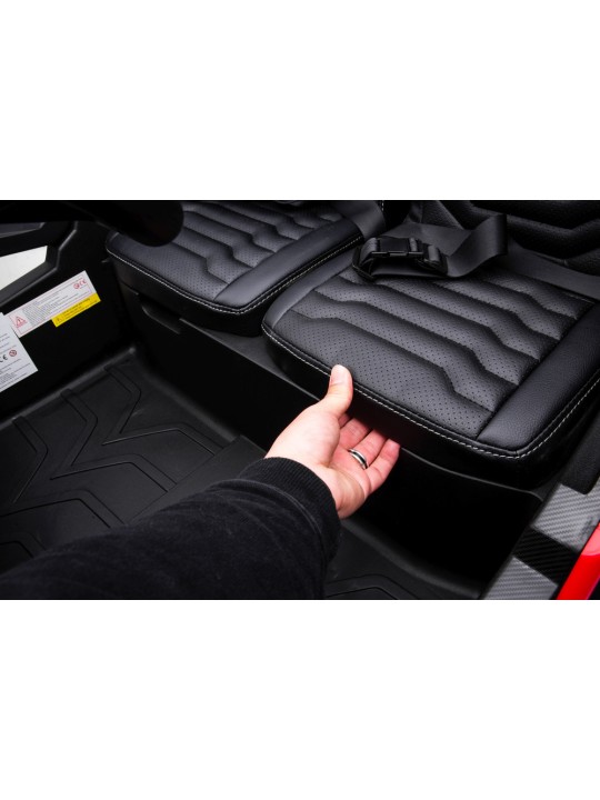 Bērnu Elektroauto Buggy STRONG A032 Balts