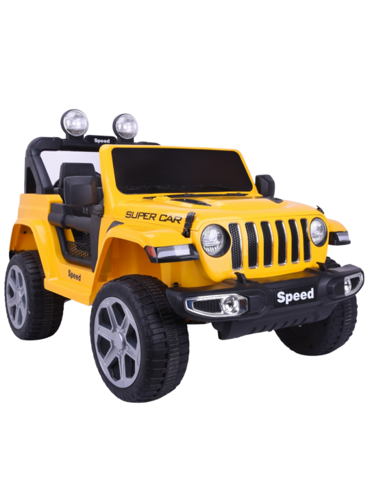 Elektriskais transportlīdzeklis bērniem FT-938 Dzeltens Krāsots 4x4