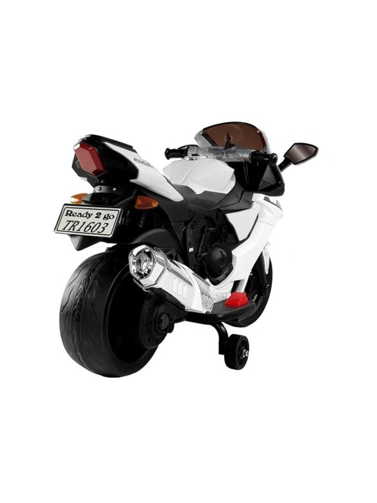 TR1603 Elektriskais jāmamais motocikls Balts