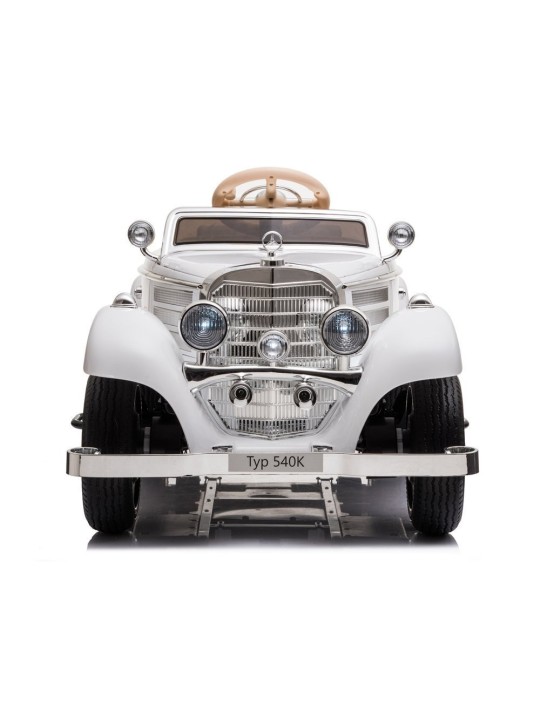 Bērnu Elektroauto Mercedes 540K Balts