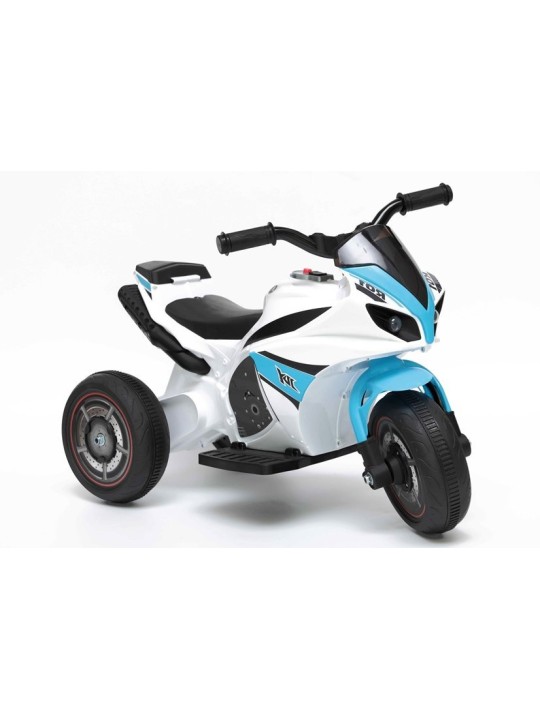 Elektriskais jāmamais Policijas motocikls bērniem GTM5588 Zils