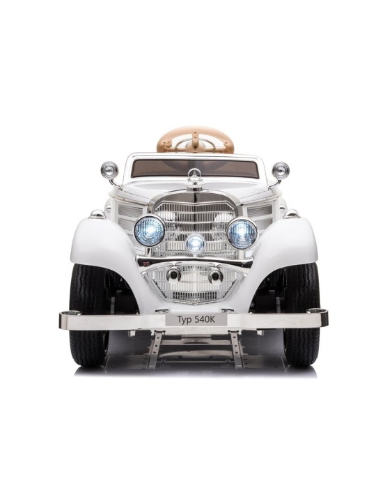 Bērnu Elektroauto Mercedes 540K Balts