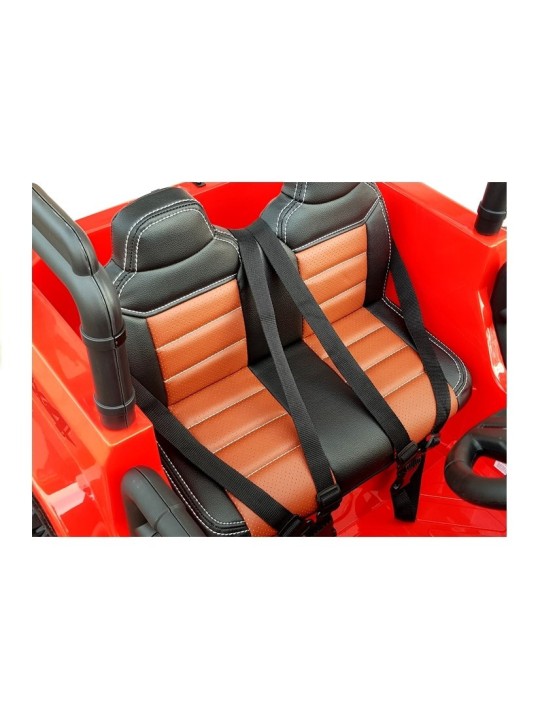 Bērnu Elektroauto WXE-1688 4x4 Sarkans
