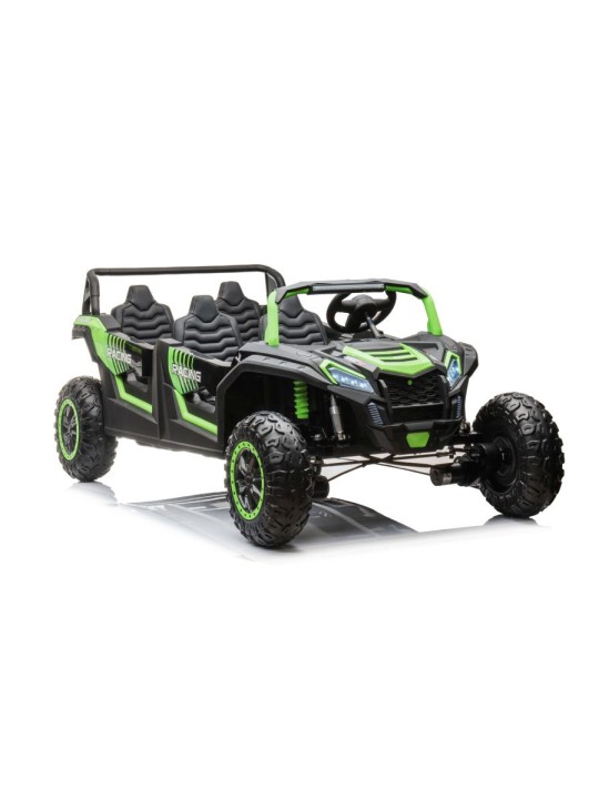 Elektriskais jāmamais Buggy A033 4x4 24V Zaļš