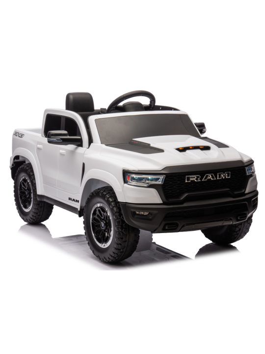 Elektroauto Bērniem ZB618 Dodge Ram Balts