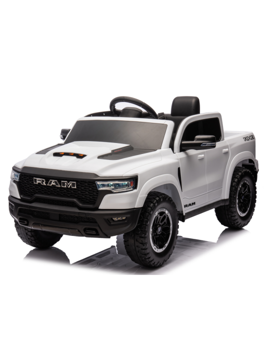Elektroauto Bērniem ZB618 Dodge Ram Balts