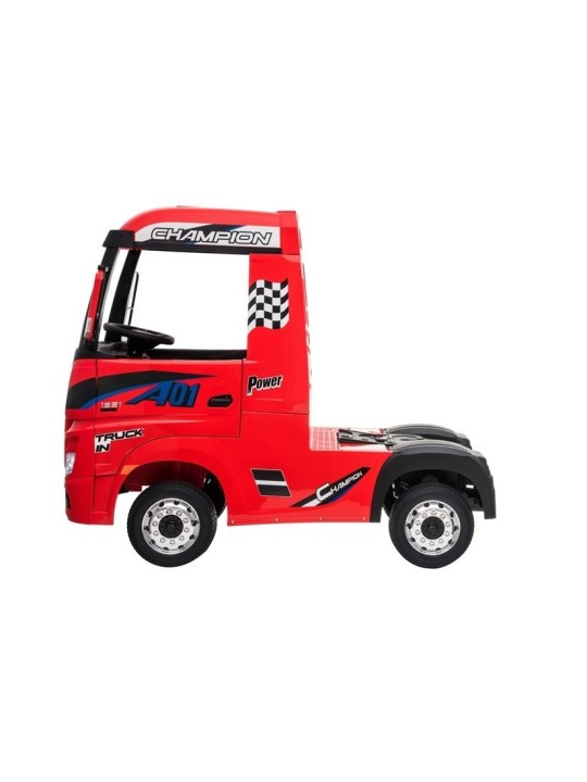Bērnu Elektroauto Mercedes Actros Sarkans
