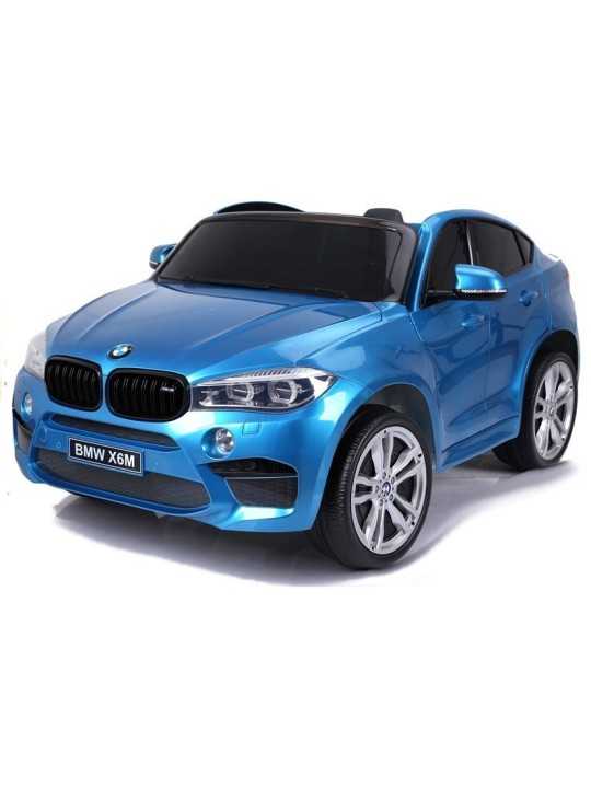 Bērnu Elektroauto NOWE BMW X6M Zils Lakēts