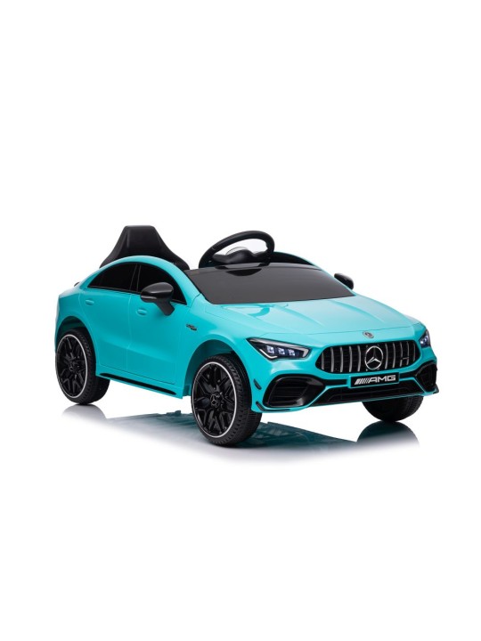 Bērnu Elektroauto Mercedes CLA 45s AMG Tirkīza 4x4