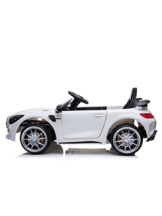 Mercedes GTR Bērnu Elektroauto Balts