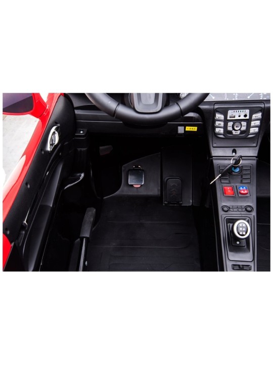 YSA021A Bērnu Elektroauto Dzeltens Krāsots